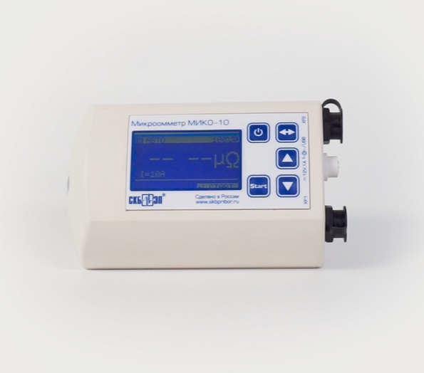 Compact micro-ohmmeter MIKO-10