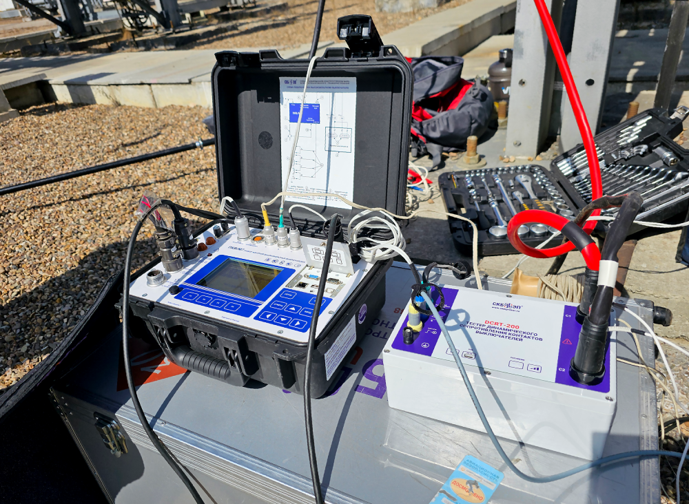 DCRT-200: modern solution for diagnostics and condition monitoring of SF6 circuit breaker arcing contacts