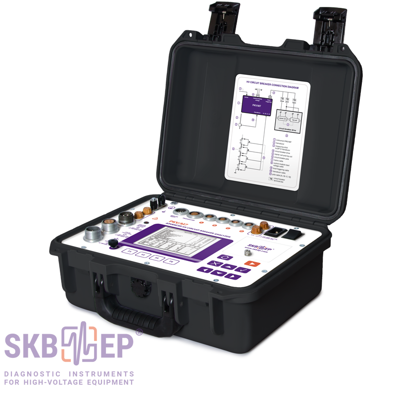 Advanced HV circuit breaker analyzer PKV/M7