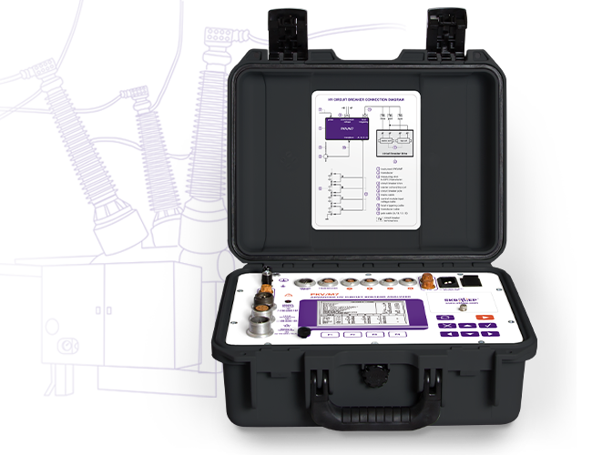 Advanced HV circuit breaker analyzer PKV/M7