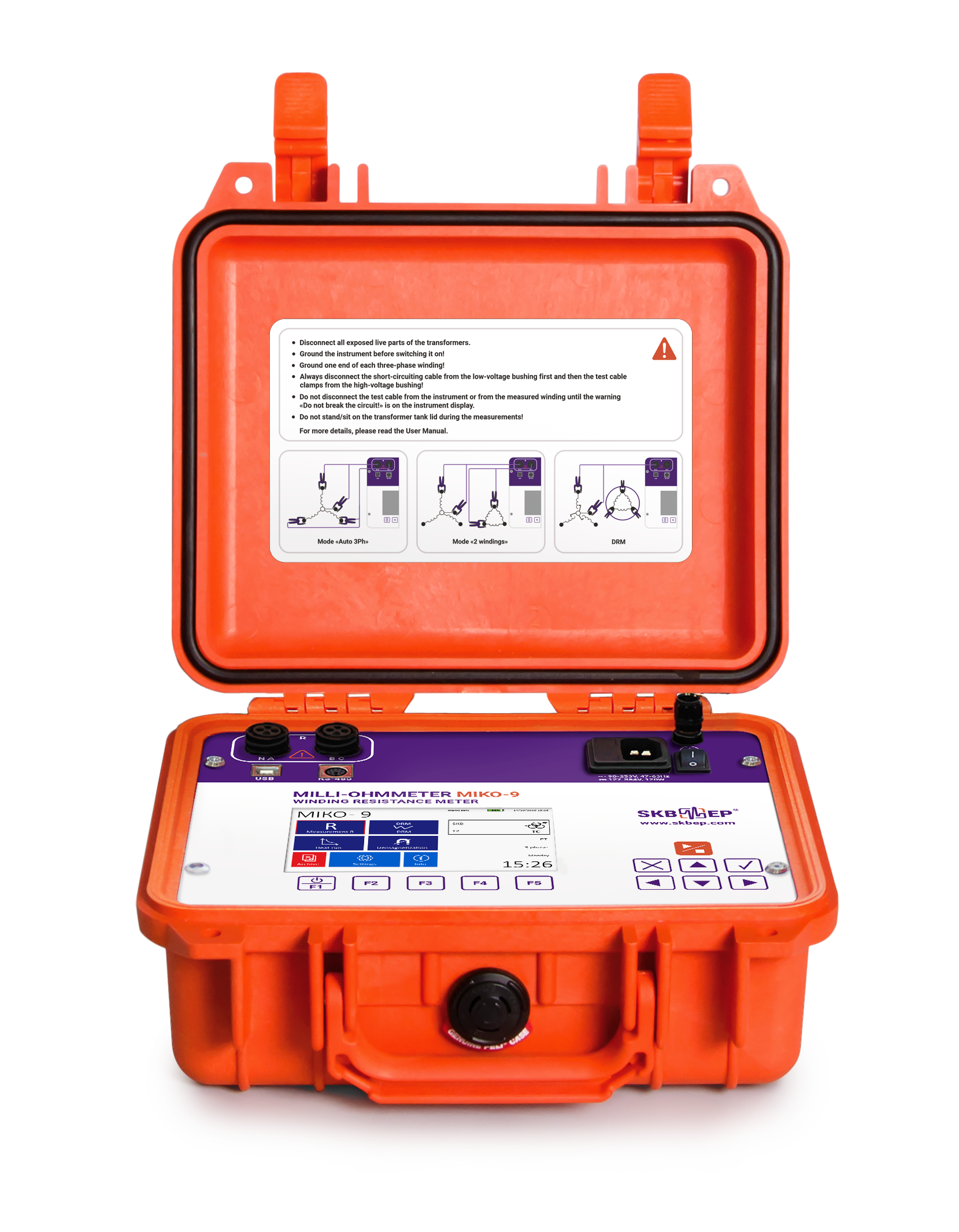 Advanced precision milli-ohmmeter MIKO-9A